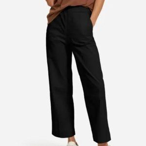 NEW Everlane The Easy Pant Womens Size 0 Black